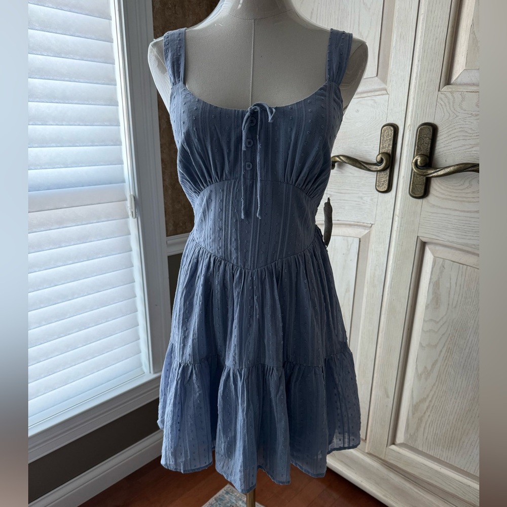 NWT Altar’d State Ellen Mini Dress Medium - Picture 6 of 8